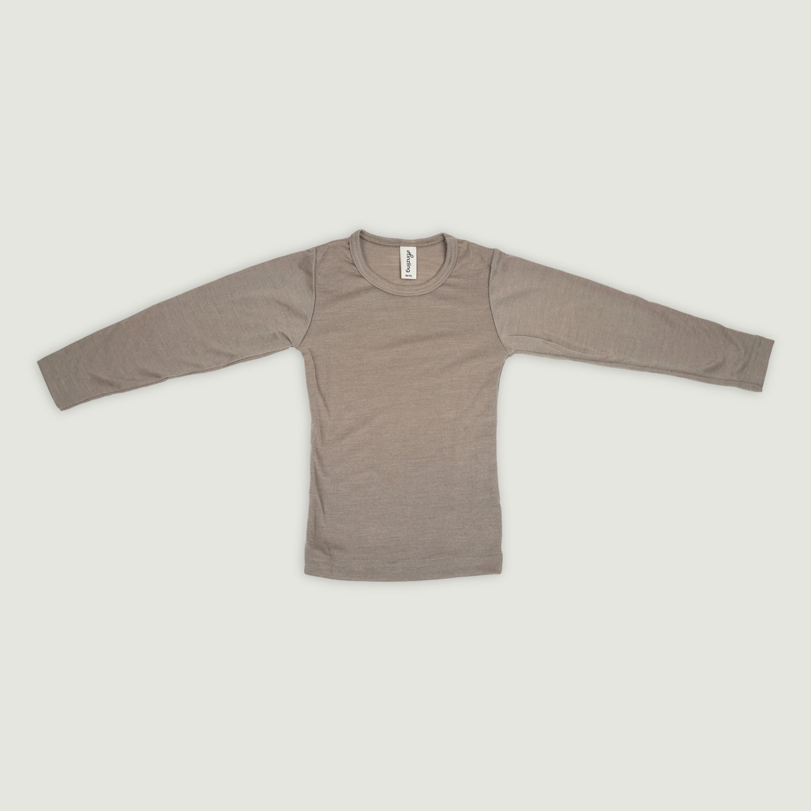 Wolle-Seide Shirt | Salbei