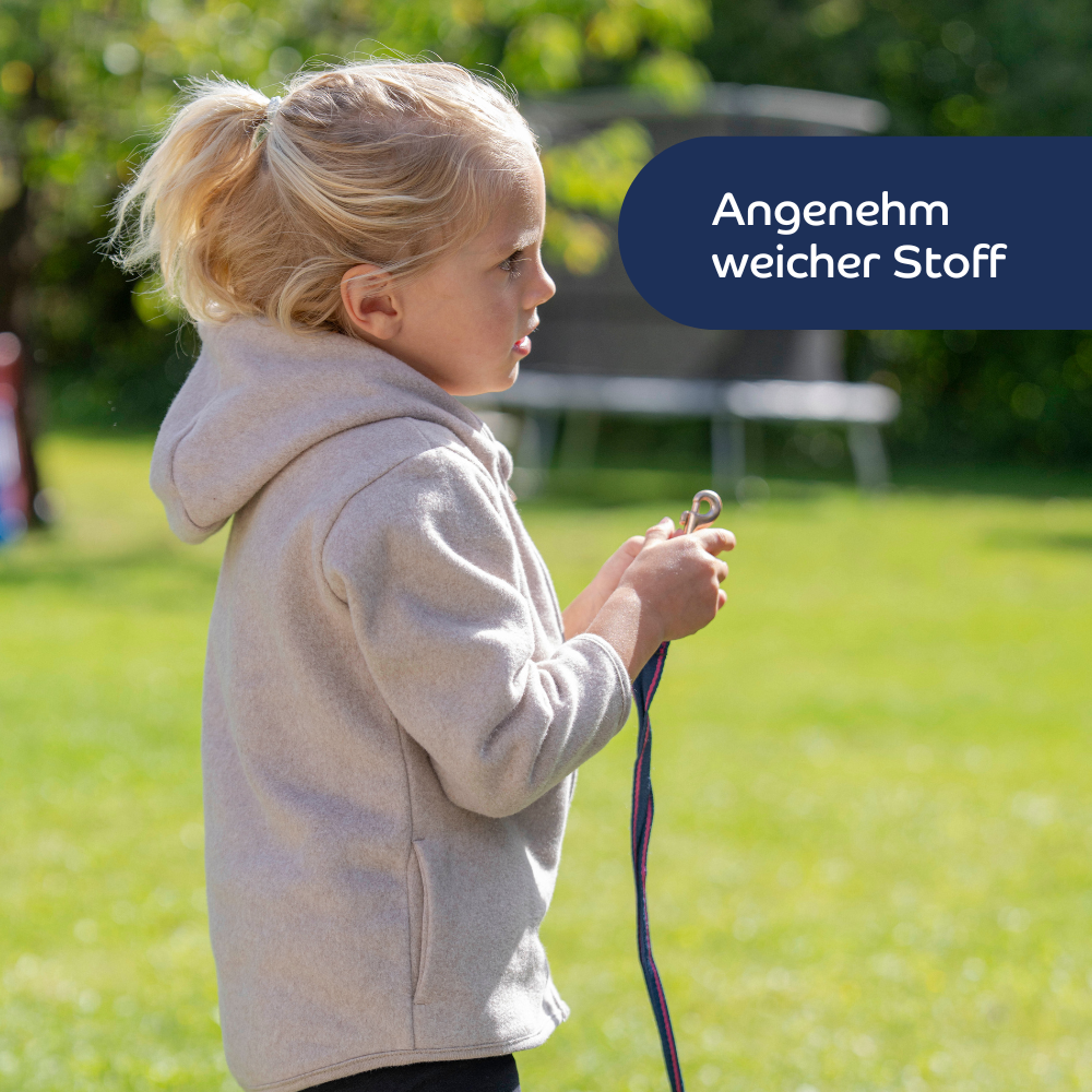 Fleece Jacke (aus Bio-Baumwolle)
