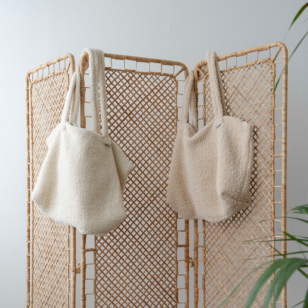 Mom-Bag (aus Teddy-Stoff)