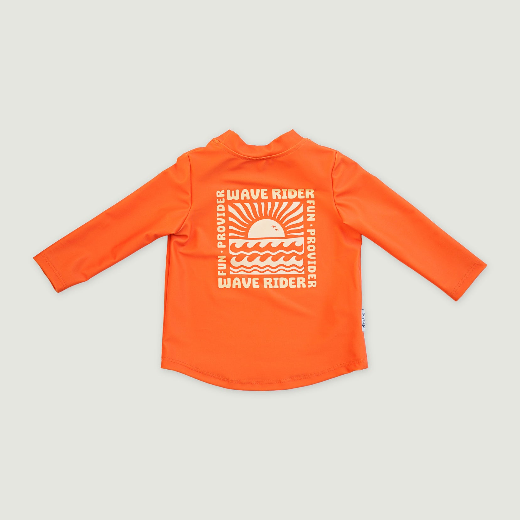 UV Shirt | Orange Waves