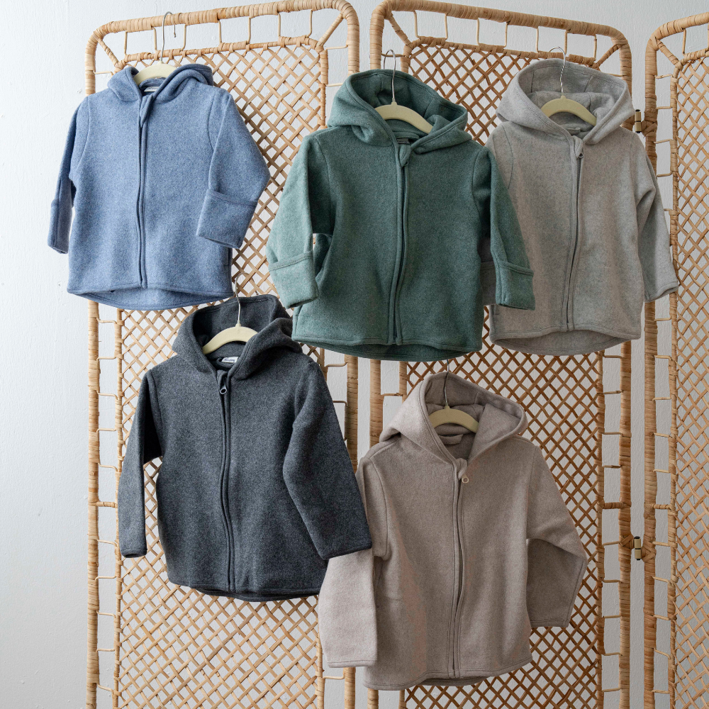 Fleece Jacke (aus Bio-Baumwolle)