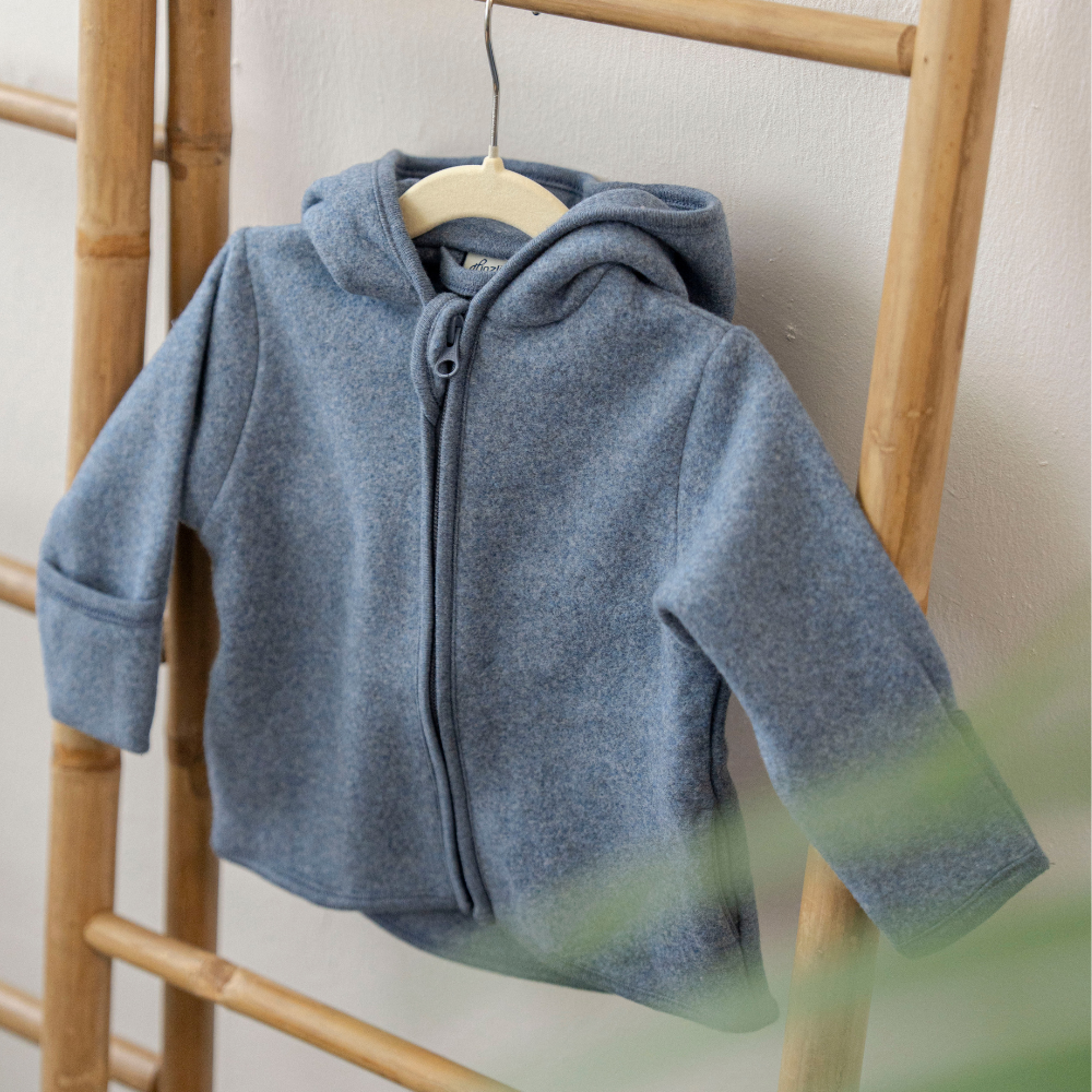 Fleece Jacke (aus Bio-Baumwolle)
