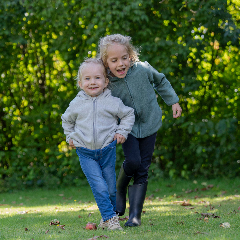Fleece Jacke (aus Bio-Baumwolle)