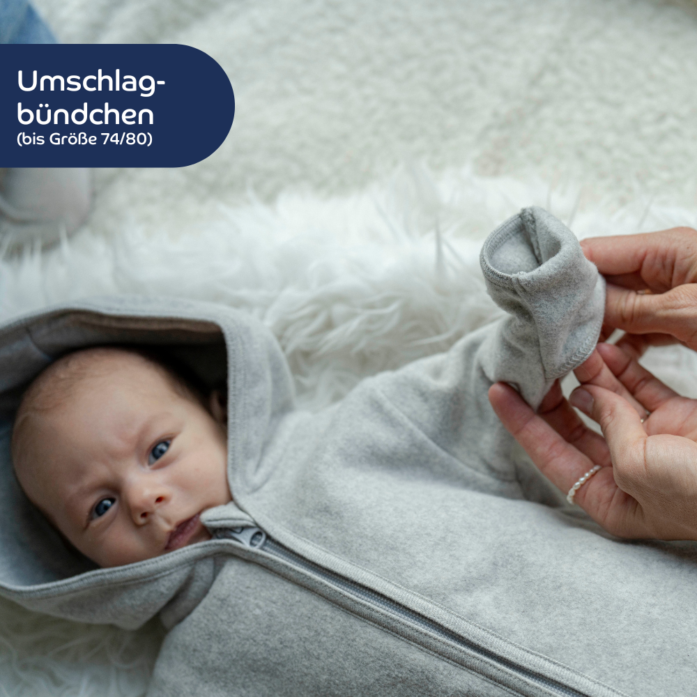 Fleece Jacke (aus Bio-Baumwolle)
