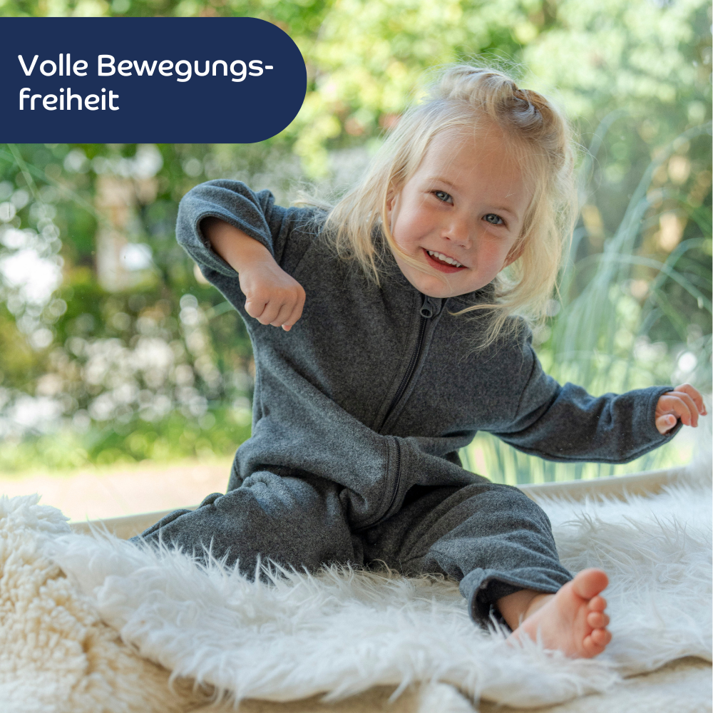Fleece Overall (aus Bio-Baumwolle)