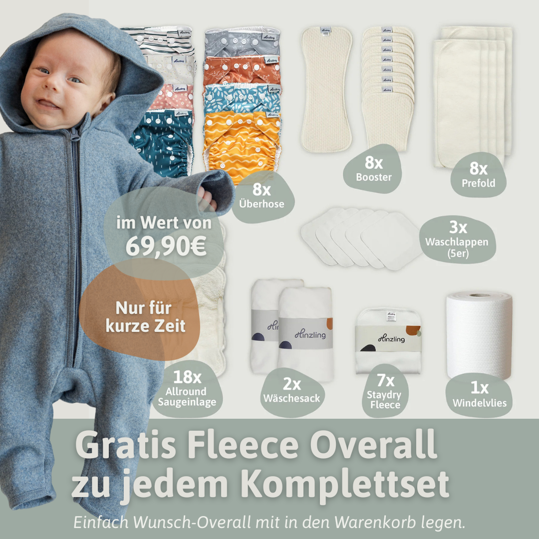 Newborn Stoffwindel Set Komplett