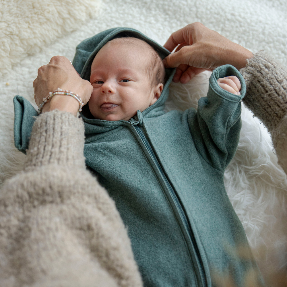 Fleece Jacke (aus Bio-Baumwolle)