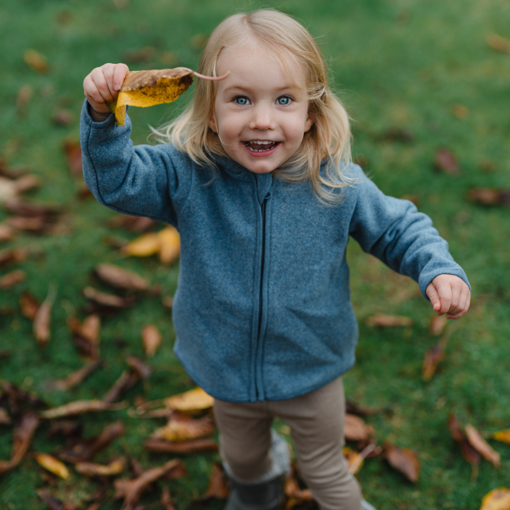 Fleece Jacke (aus Bio-Baumwolle)