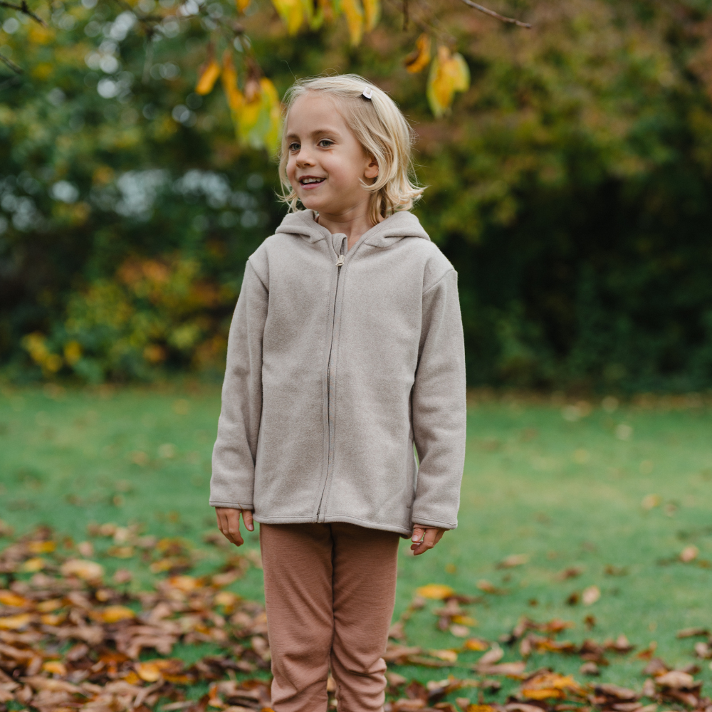 Fleece Jacke (aus Bio-Baumwolle)