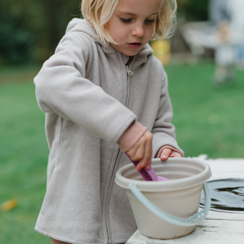 Fleece Jacke (aus Bio-Baumwolle)