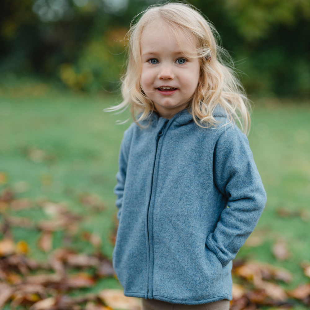 Fleece Jacke (aus Bio-Baumwolle)