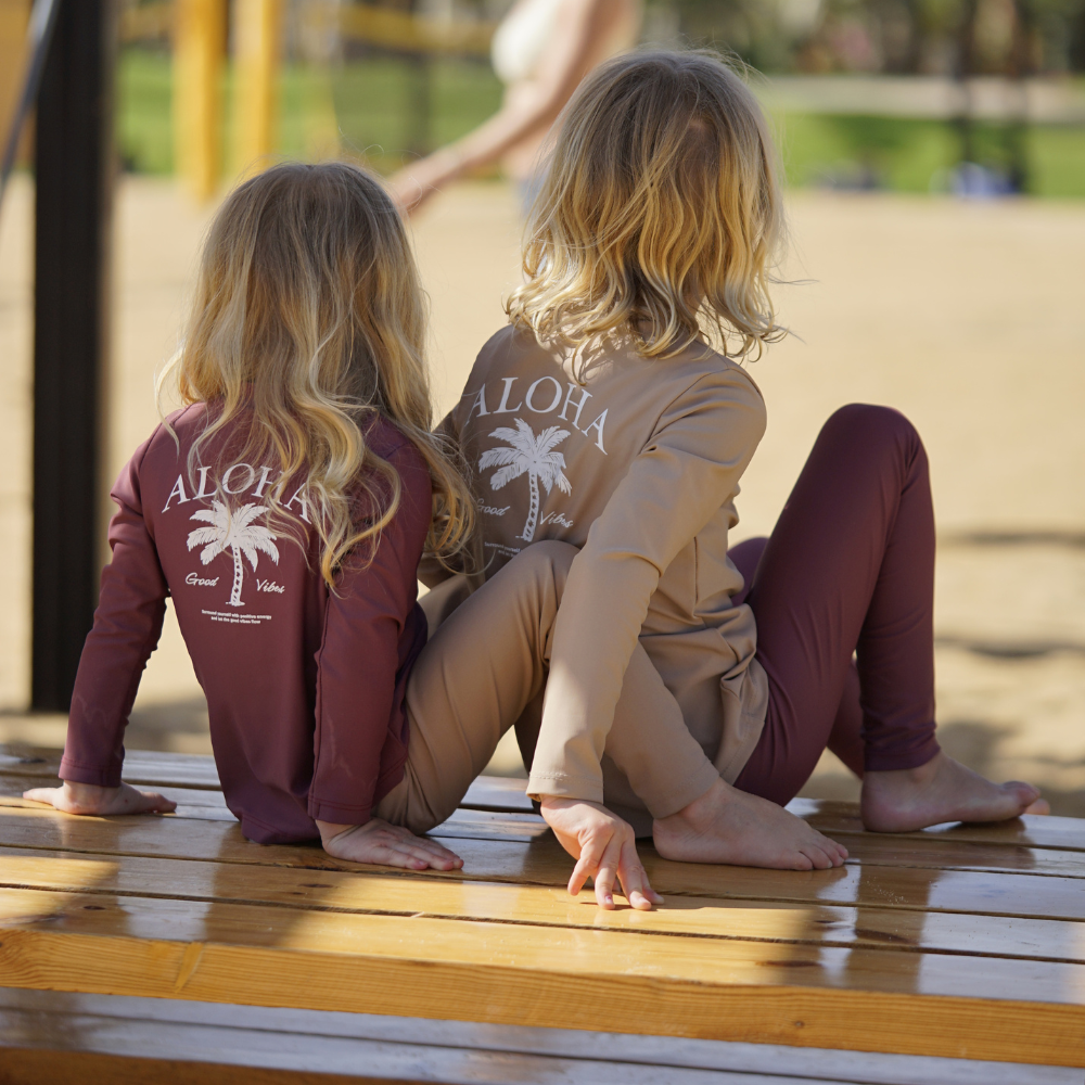 UV Shirt | Aloha taupe