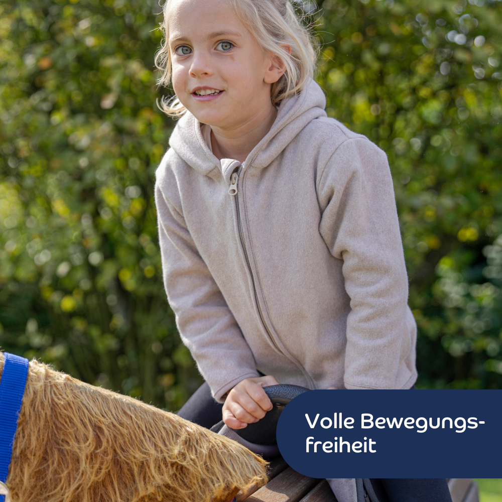Fleece Jacke (aus Bio-Baumwolle)