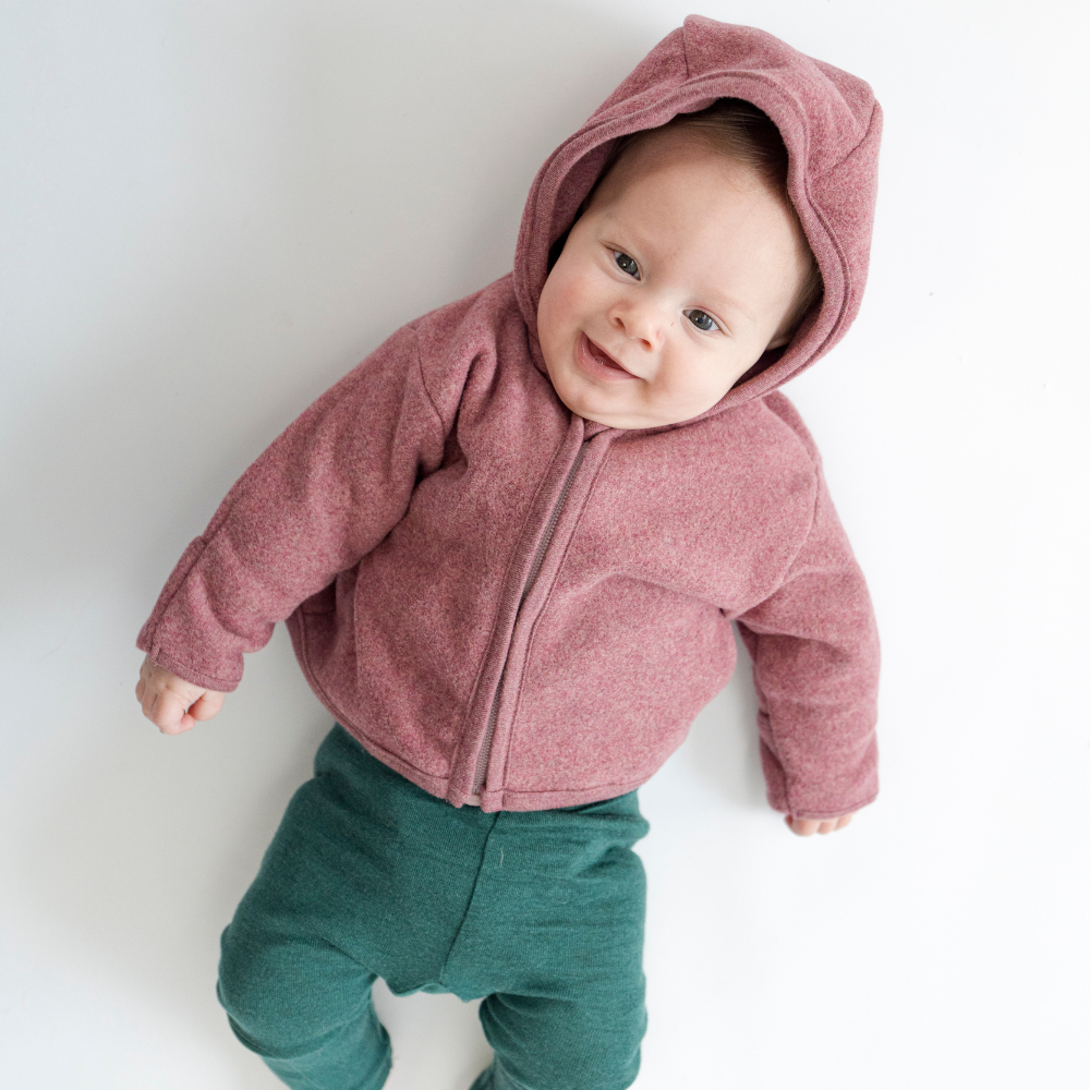 Fleece Jacke (aus Bio-Baumwolle)