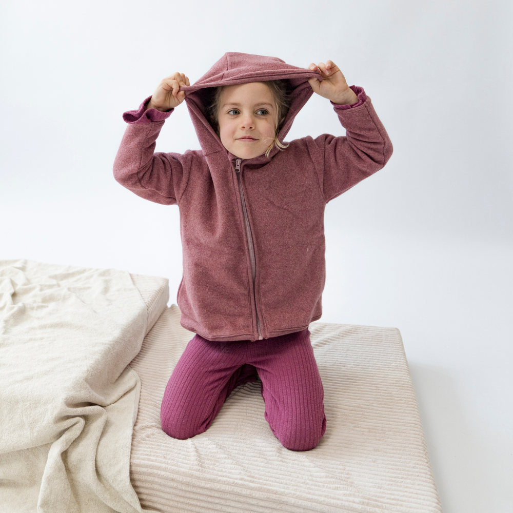 Fleece Jacke (aus Bio-Baumwolle)