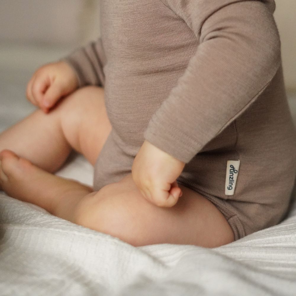 Merinowolle Body | Taupe
