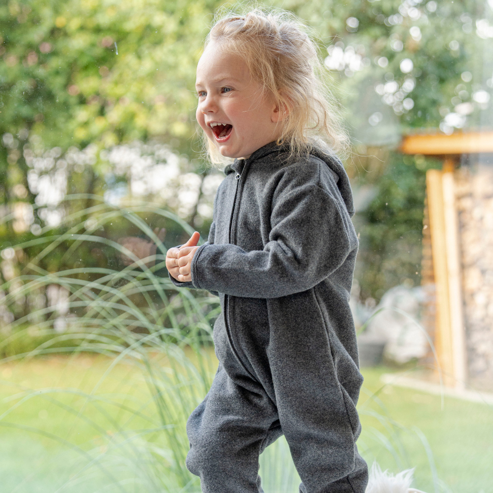 Fleece Jacke (aus Bio-Baumwolle)
