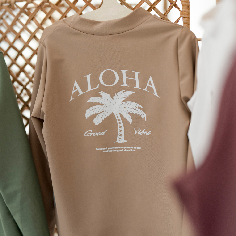 UV Shirt | Aloha taupe