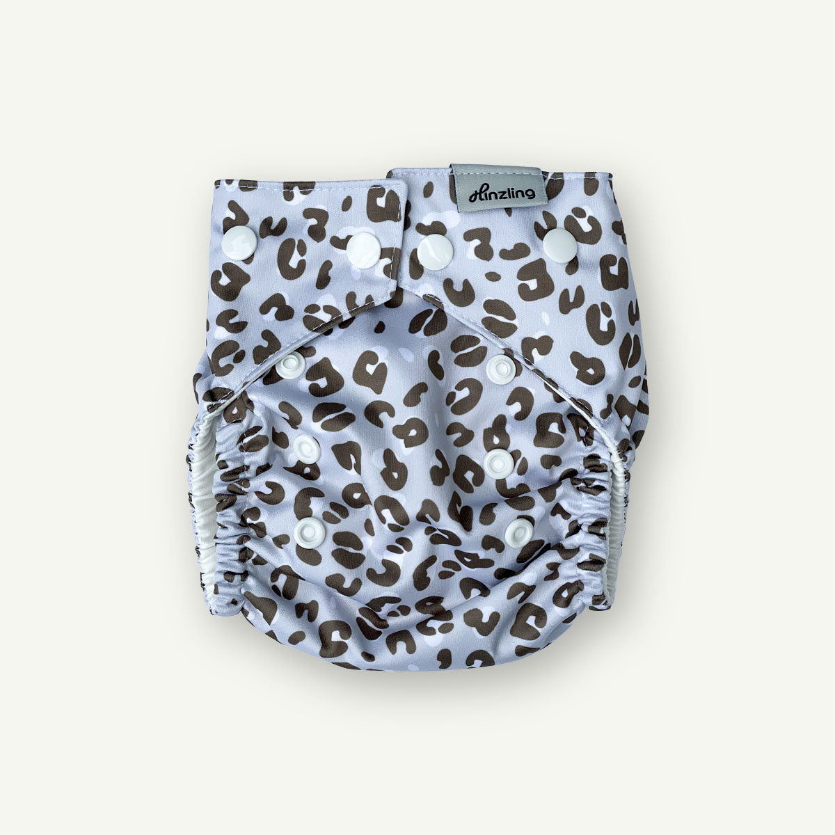 Überhose Newborn | Beige leopard