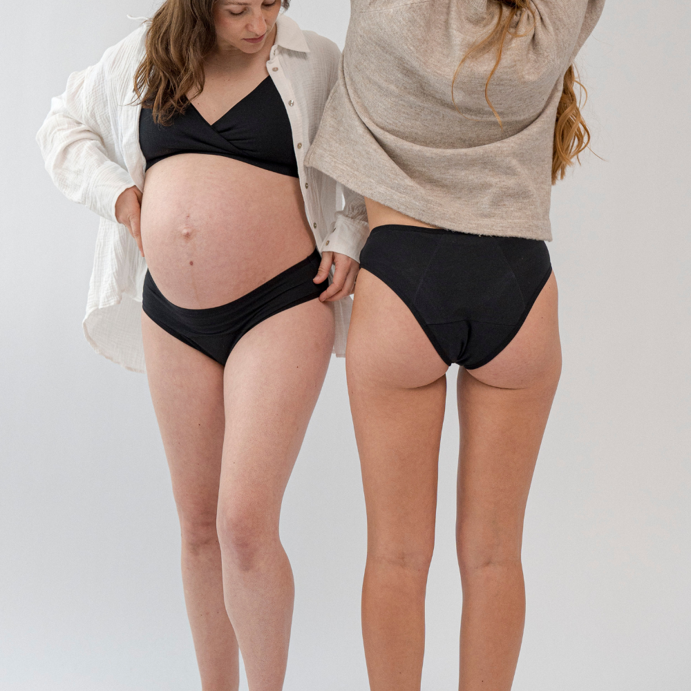 Periodenunterwäsche ohne Verschluss