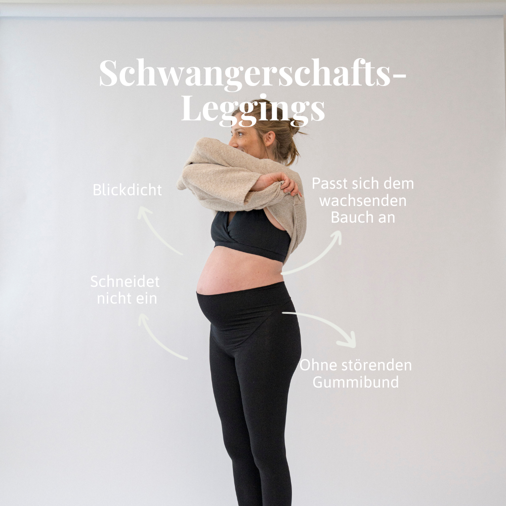Schwangerschaftsleggings (Bambus)