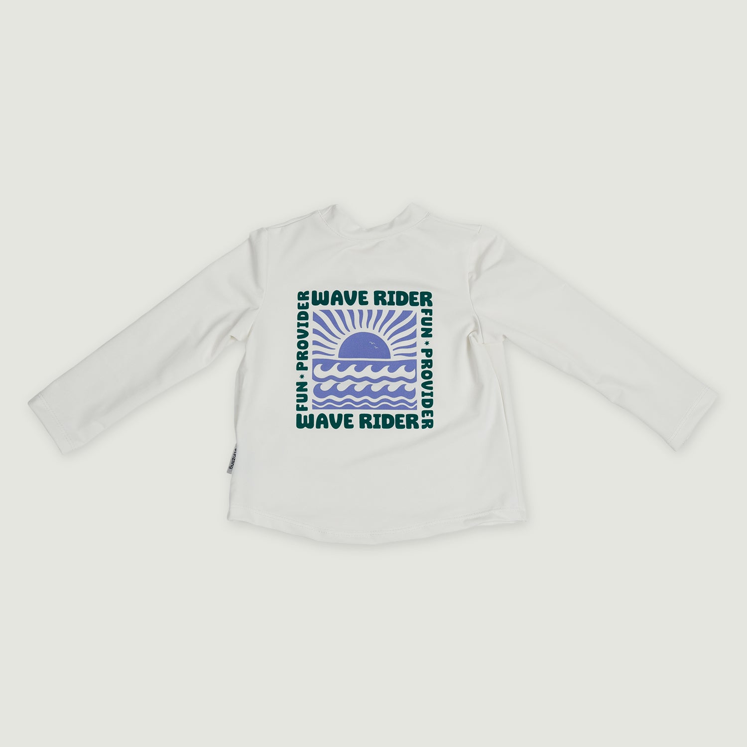 UV Shirt | Waves (pure white)