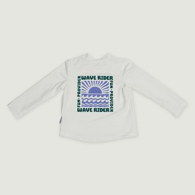 UV Shirt | Waves (pure white)