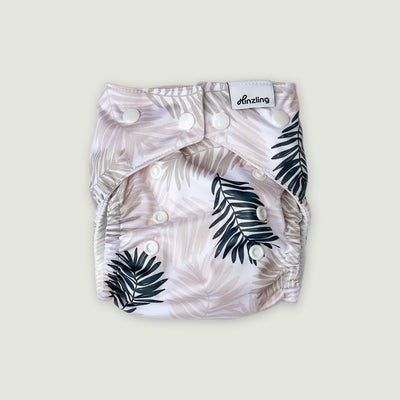 Überhose Newborn | Beige jungle